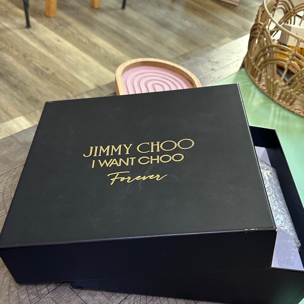 Jimmy Choo Black Patent mClutch with Gold Accents NWOT - Picture 12 of 12